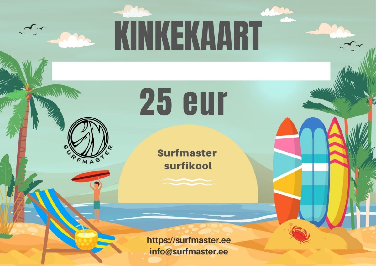 Gift card 25€